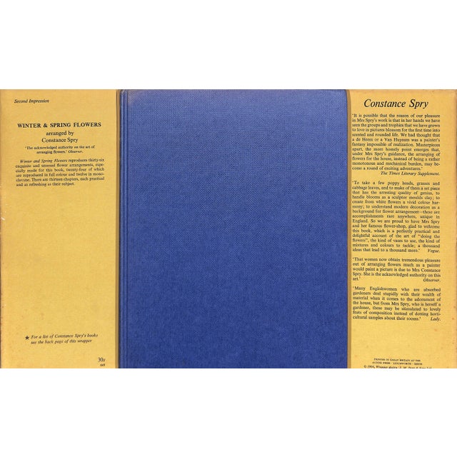 Traditional "Winter & Spring Flowers Arranged by Constance Spry" 1953 Spry, Constance For Sale - Image 3 of 13