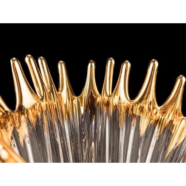 Crystal Glass Bowl For Sale - Image 6 of 9