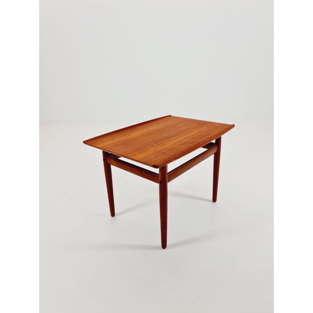 Danish Teak Coffee Table by Grete Jalk for Glostrup Møbelfabrik, 1960s For Sale - Image 10 of 11