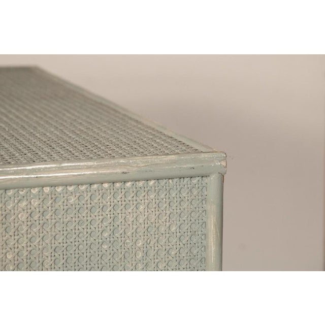 Vintage Bamboo and Vienna Straw Chest of Drawers, 1960s For Sale - Image 17 of 18