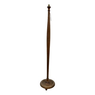 Art & Crafts Floor Lamp in Oak, 1890s For Sale