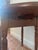 Brown Vintage Oak Drop-Leaf Side Table For Sale - Image 8 of 9