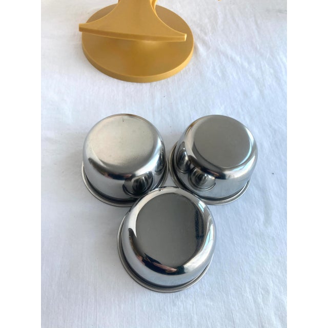 Vintage Mid-Century Condiment Relish Garnish Lazy Suzan For Sale In New York - Image 6 of 11