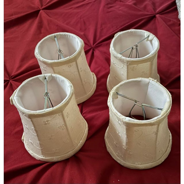 Vintage Wendy Bellissimo Teaberry 4 Light Shabby Chic Chandelier For Sale - Image 10 of 11