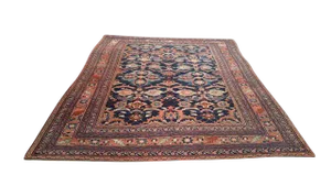 Antique Persian Heriz Hand Made Knotted Rug - 7′ × 9′6″ - Size Cat. 7x10 8x10