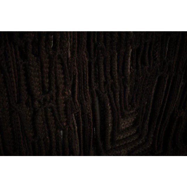 Textile Textured Wall Tapestry by Annet Gaaikema, 1970s For Sale - Image 7 of 11