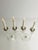 Gold Art Deco Acrylic Glass and Chrome Candelabras, England, 1930s, Set of 2 For Sale - Image 8 of 10