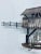 Curtis Jere Curtis Jere Artisan House Mid-Century Country Barn Bridge With Row Boat, 1995 For Sale - Image 4 of 11