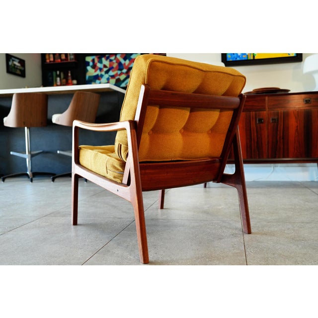France & Son Ole Wanscher Model Pd 109 Lounge Chair for France & Søn, Denmark, C. 1963–1966 For Sale - Image 4 of 12