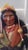 1950s Vintage Skookum Doll: Large Native American Indian Chief, Hopi Reservation. For Sale - Image 5 of 7