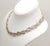 1940s Vintage Signed Napier Silvertone Corn Cob Link Necklace For Sale - Image 5 of 7