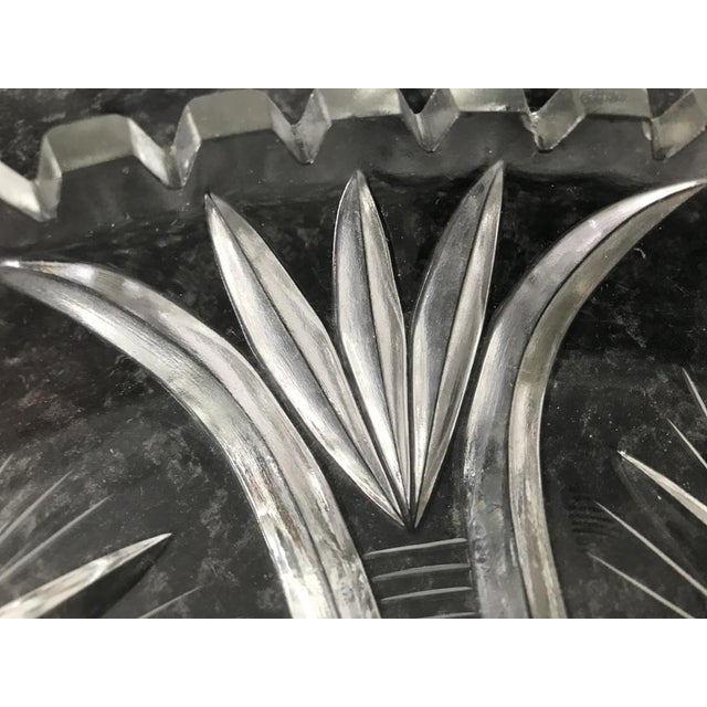Hand-Cut Crystal Plate, 1970s For Sale - Image 8 of 18