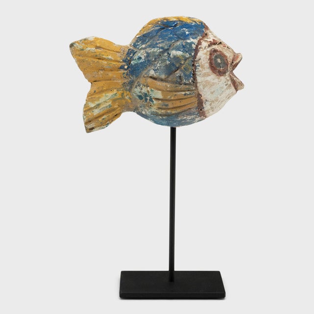 Chinese Chinese Polychrome Lucky Fish For Sale - Image 3 of 4