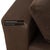 Brown Fabric Corner Sofa from La Nuova Casa For Sale - Image 8 of 15