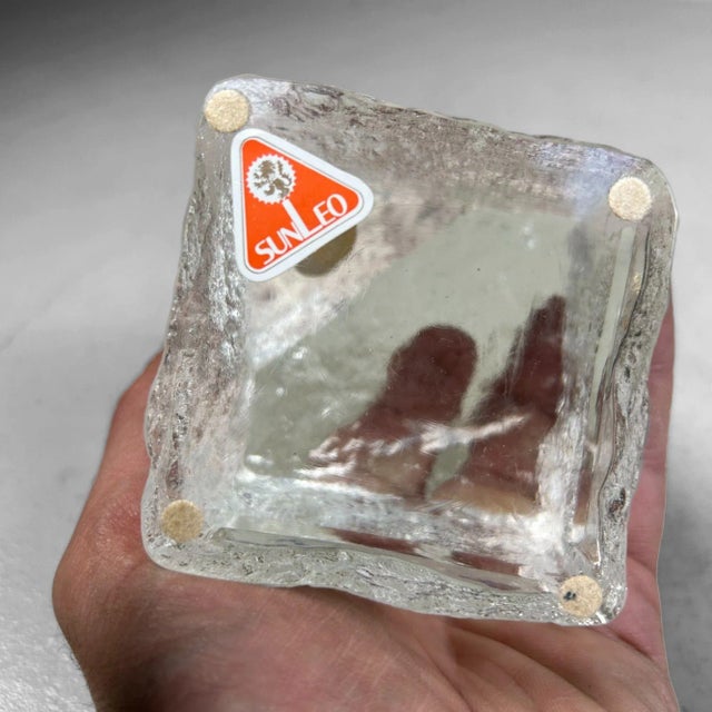 Japanese Paperweight in Crystal, 1970s For Sale - Image 12 of 18