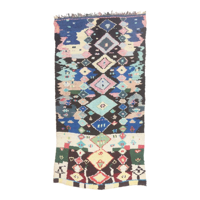 Vintage Azilal Moroccan Rug, 05'04 X 10'02 For Sale