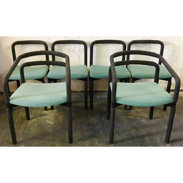 Set of 6 Chairs by Metropolitan For Sale - Image 9 of 9