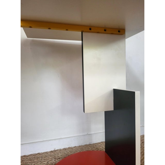 Table by Gerrit Thomas Rietveld, 1980s, in Worn conditions. Designed 1920 to 1949 I have official proof of authenticity...