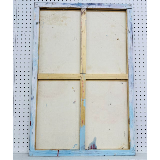 2020s Modern Abstract Painting Signed R. Monti For Sale - Image 5 of 6