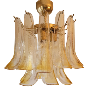 Murano Glass Chandelier with Selle Petals from La Murrina, Italy, 1970s