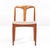 Mid 20th Century Johannes Andersen for Uldum Mobelfabrik Mid Century Teak Juliane Chairs – Set of 6 For Sale - Image 5 of 11