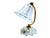 Mid-Century Modern Murano Glass Table Lamps attributed to Barovier & Toso, 1950s, Set of 2 For Sale - Image 3 of 12