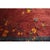 1920s Red Wine Field Oriental Floral Antique Chinese Art Deco Room Size Rug For Sale - Image 4 of 9