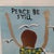 Folk Art Peace Be Still Oil Painting For Sale - Image 3 of 7