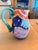 Bright colorful pitcher by Fitz and Floyd from the Gypsy Chicks collection.
