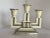 Circa 1930 Lenox Sugar Bowl and Candelabra Set With Sterling Silver Overlay- 2 Pieces For Sale - Image 11 of 13