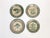 Vietri Plates from Fabbrica Ceramica Avallone, 1930s, Set of 4 For Sale - Image 15 of 15