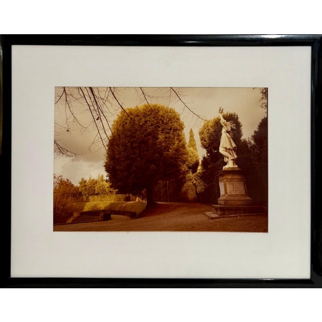 Mitch Epstein Boboli Gardens, Florence, Italy 1977 Hand signed and titled verso 11 X 16.25 image. Sheet: 13 x 19 3/16 in....