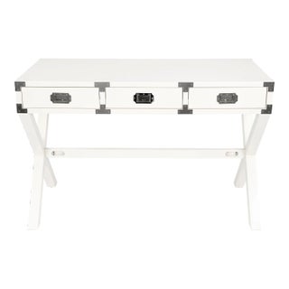 Anew Campaign Writing Desk, White For Sale