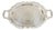 Vintage English Victorian Style Silver Plated Oval Platter Tray Crown Hallmark For Sale