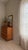 Wonderful organic wall mirror produced in Sweden in the 1960s. Made of sculpted oak and crystal mirror glass. Even with...