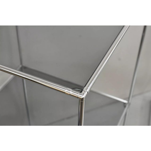 Poul Cadovius Abstracta Modular Shelf by Poul Cadovius for Royal System Smoked Glass - 2 Pcs For Sale - Image 4 of 12