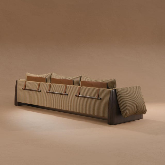 Contemporary Dudley Sofa by Wood Tailors Club For Sale - Image 3 of 15