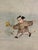 Early 20th Century Traditional Chinese Export Chinoiserie Style Large Six Panel Folding Silverleaf Screen of Harbor For Sale - Image 12 of 18