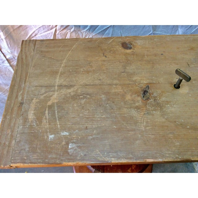 Late 19th Century Late 1800s French Pine Camera Stand, H. Mackenstein, Paris For Sale - Image 5 of 13