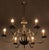 White Flemish Chandelier with Fish For Sale - Image 4 of 6