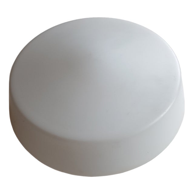 Opaline Glass Ceiling Lamp by Rudolf Zimmermann for RZB For Sale