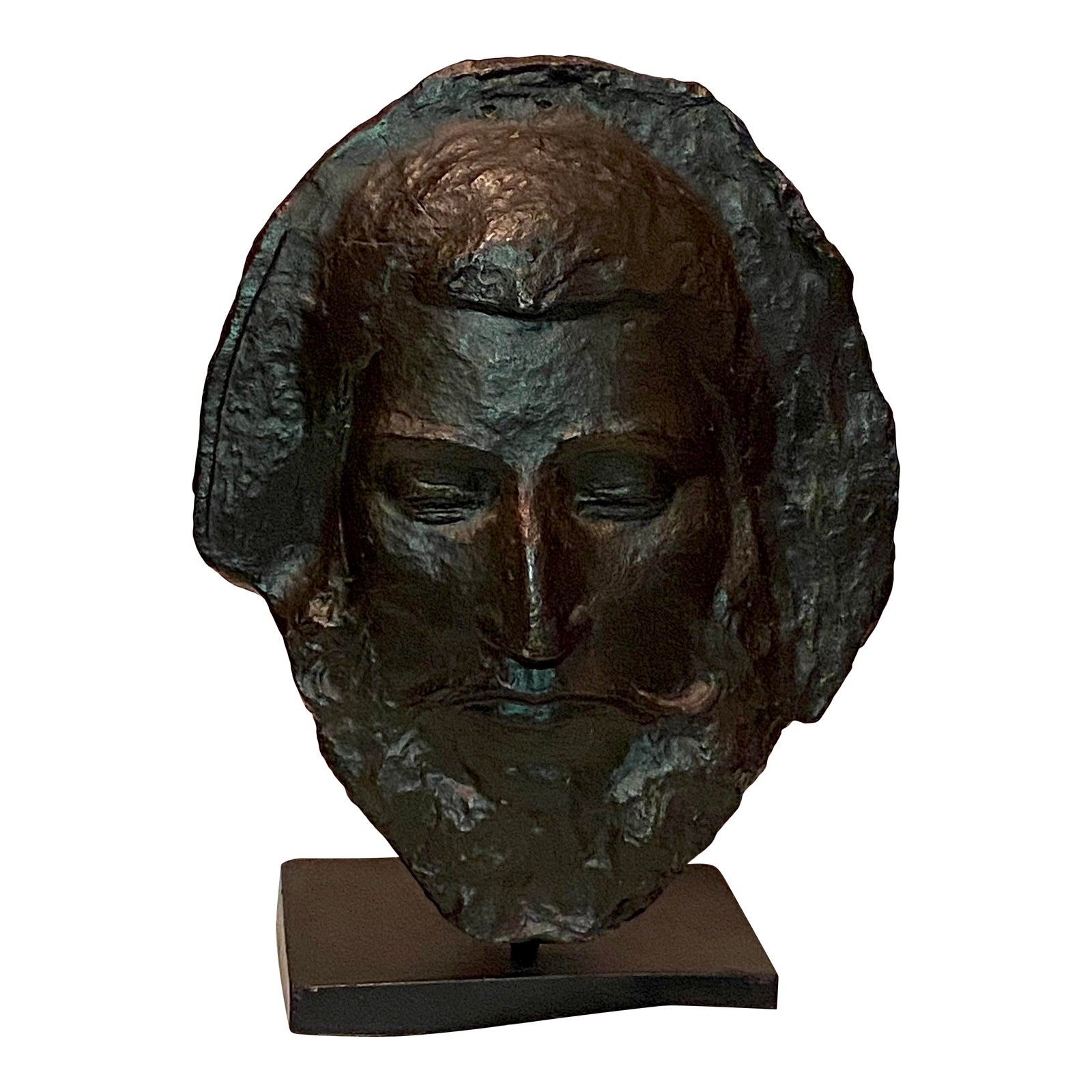 1960s William Shakespeare's Death Mask Sculpture Chairish