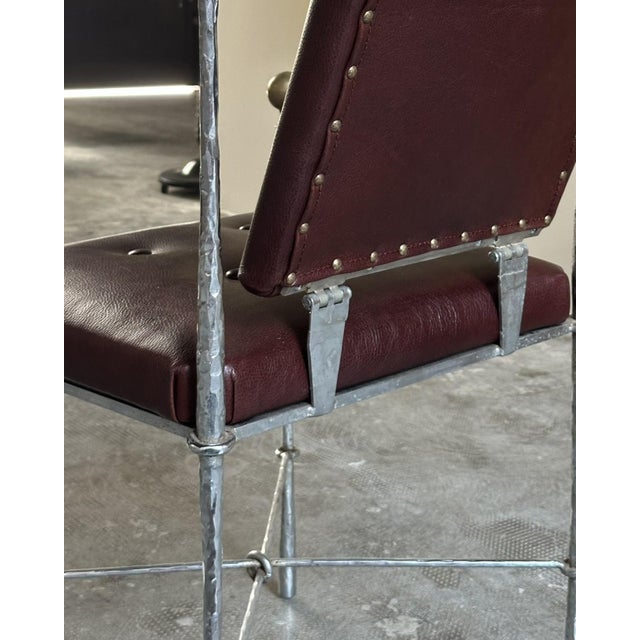 Gold Chairs by Felix Agostini, France, 1969, Set of 2 For Sale - Image 8 of 11