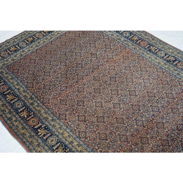 Antique Tabriz Rug 4'8'' x 6'3'' For Sale In New York - Image 6 of 8