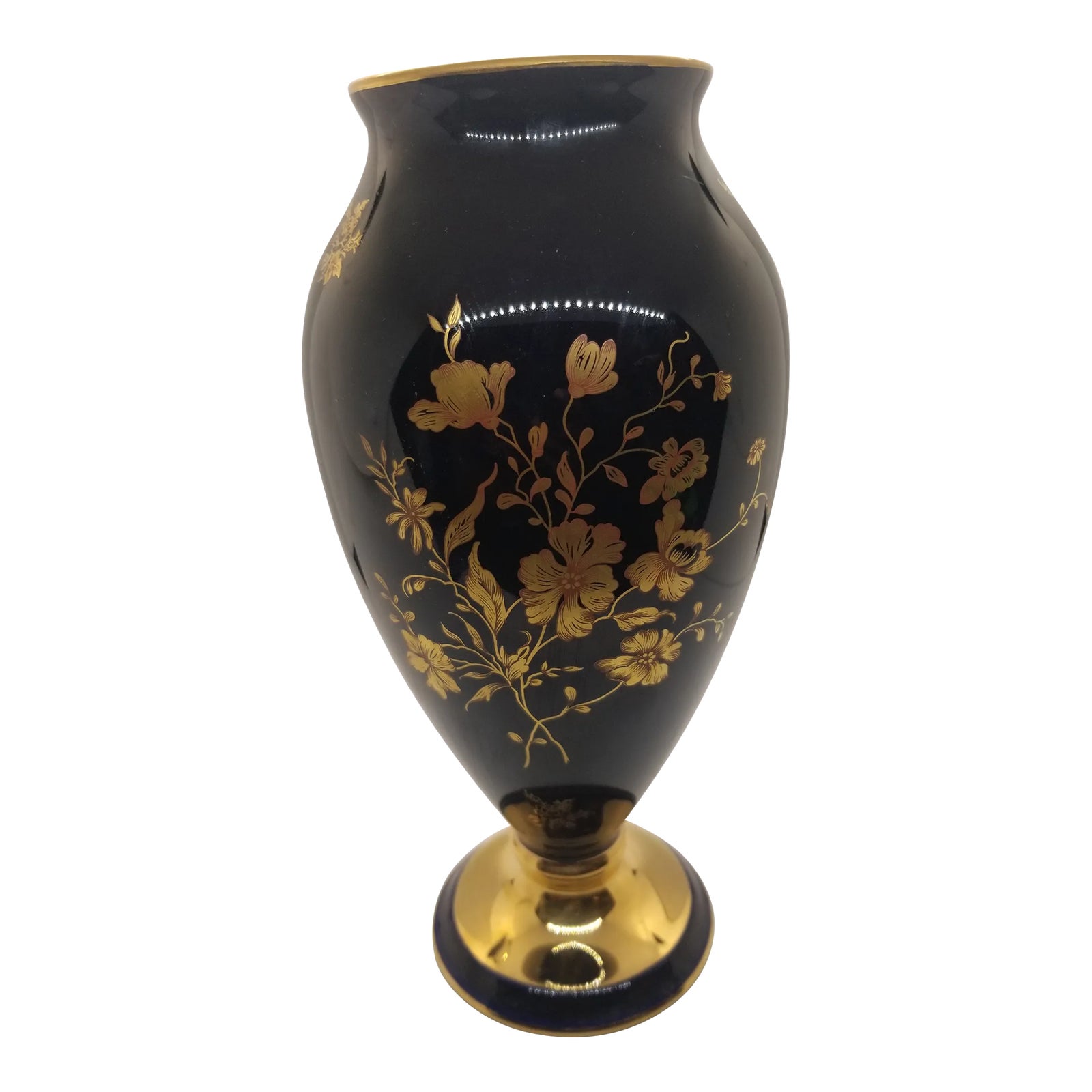 Vintage Large Limoges Porcelain Castel Vase Chairish