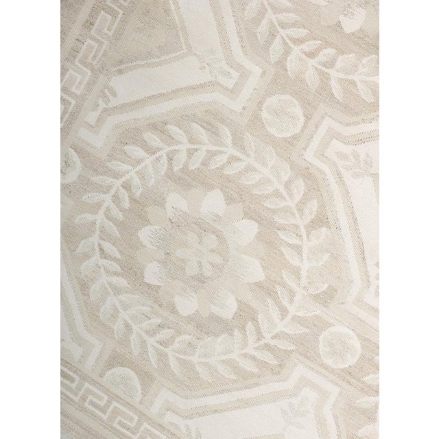 Chinese Aubusson Rug by DSV Carpets For Sale - Image 3 of 4