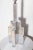 Mid-Century Modern 1960s Tall Habitat Int. Reflective Aluminum "Skyscraper" Tower Table Lamp For Sale - Image 3 of 9