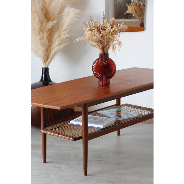 Danish Double-Tiered Teak Coffee Table, 1960 For Sale - Image 17 of 18