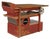 American Antique American Industrial Farm Clipper Grain Cleaner Work Table Kitchen Island For Sale - Image 3 of 11