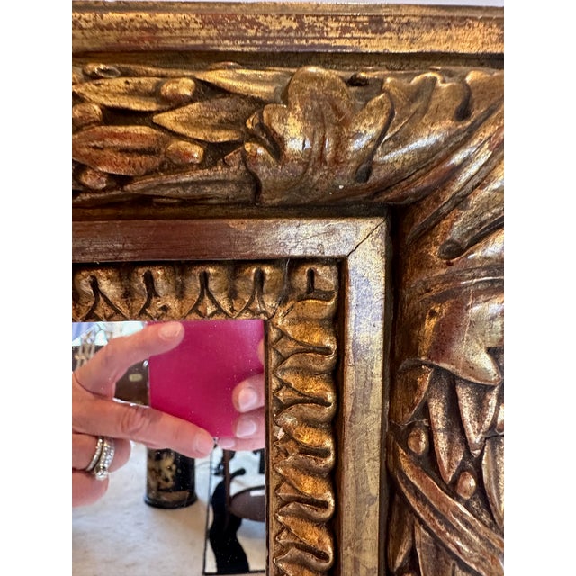 French Giltwood Neoclassical Mirror For Sale In Philadelphia - Image 6 of 7